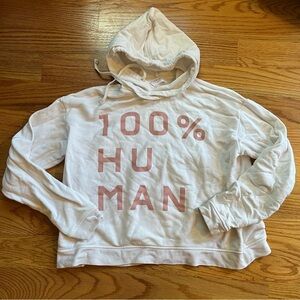 Everlane 100% human sweatshirt hoodie size small